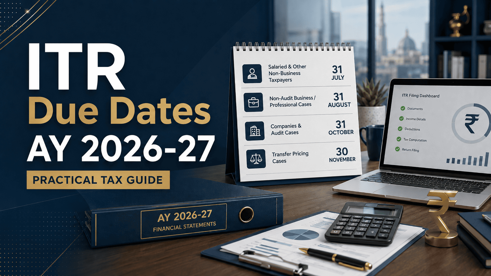 ITR filing last date for AY 2026-27